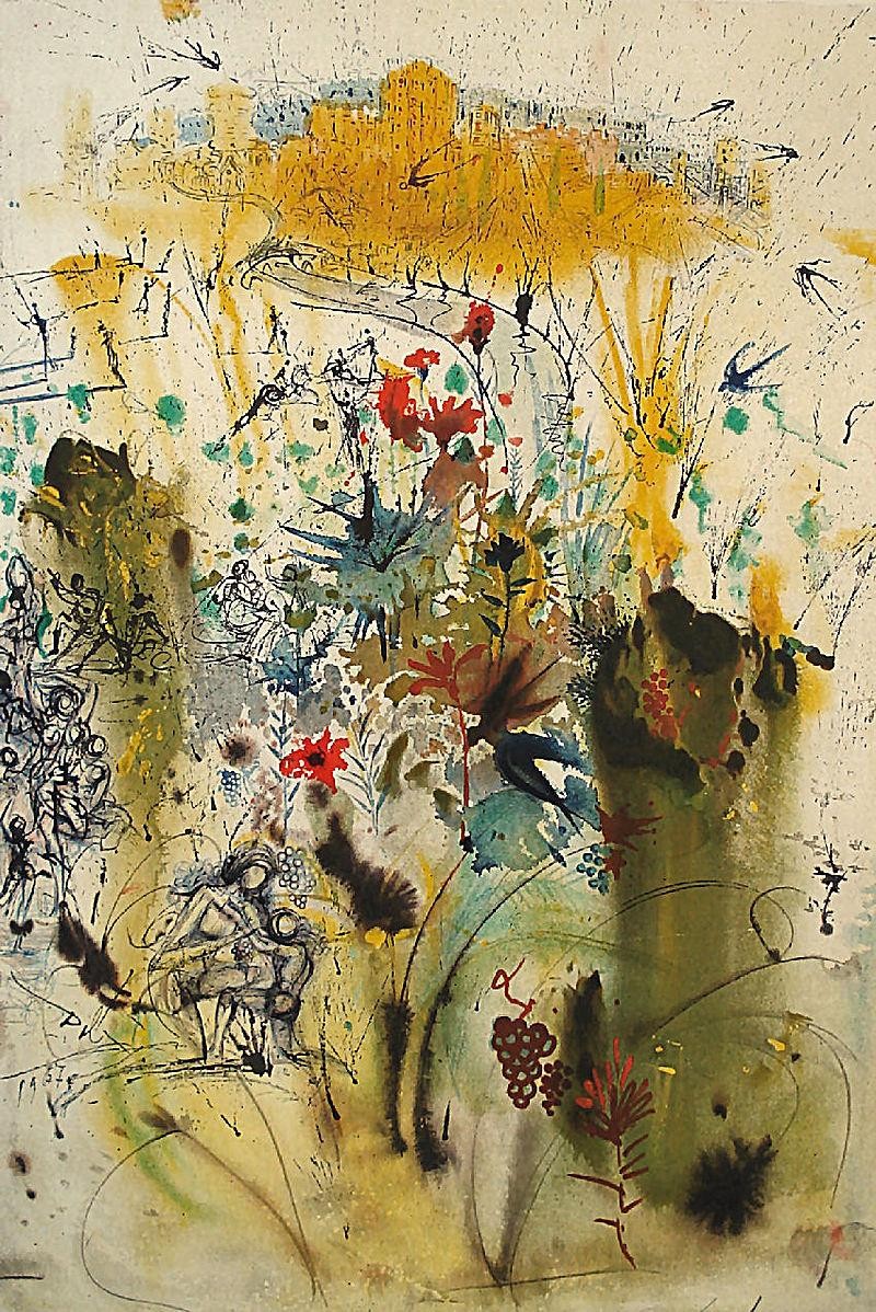 Salvador Dali The Land Come to Life